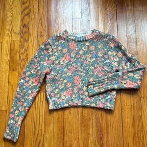 Zara Flower Sweater